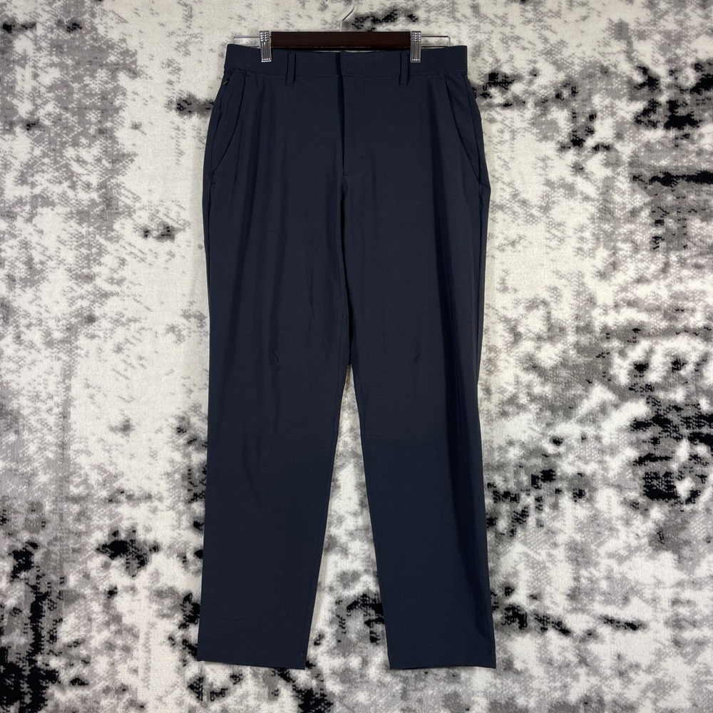 New Fabletics The Only Pant Mens Size Small Black Performance Golf Athleisure